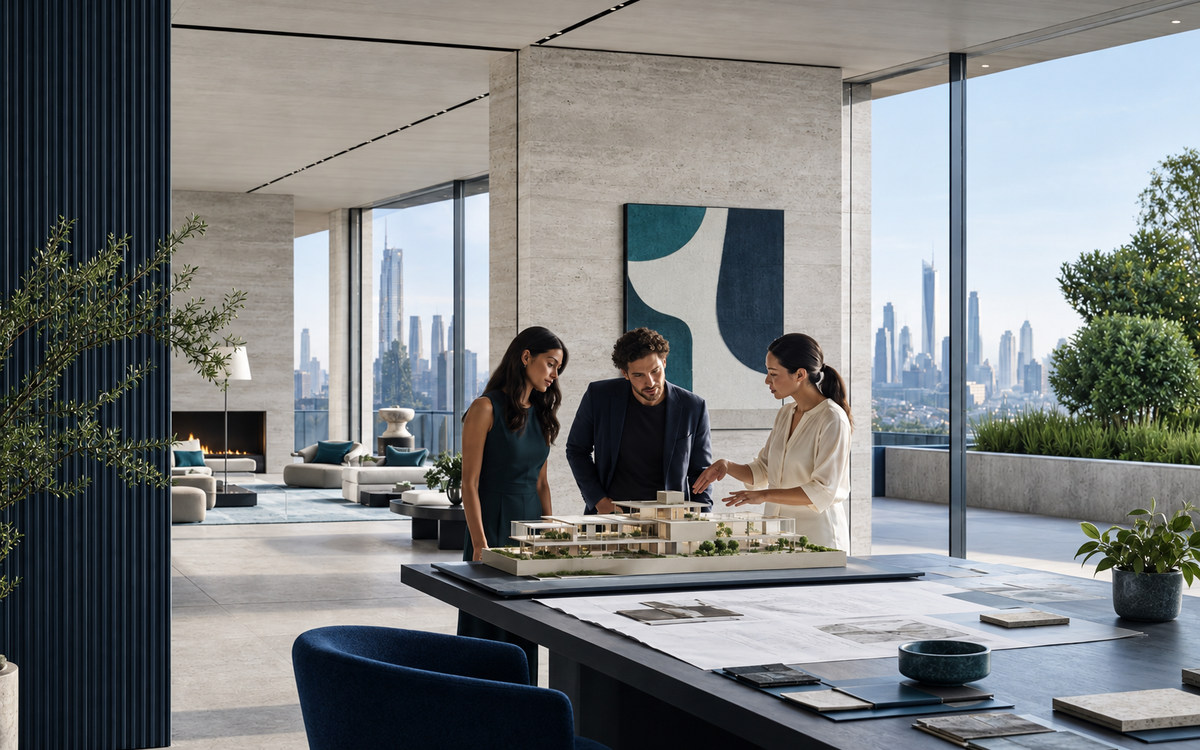 Atelier / 27 luxury real-estate website concept preview