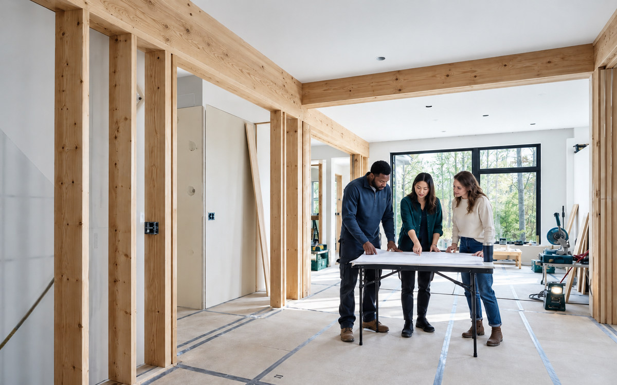 Stone & Beam Construction construction website concept preview