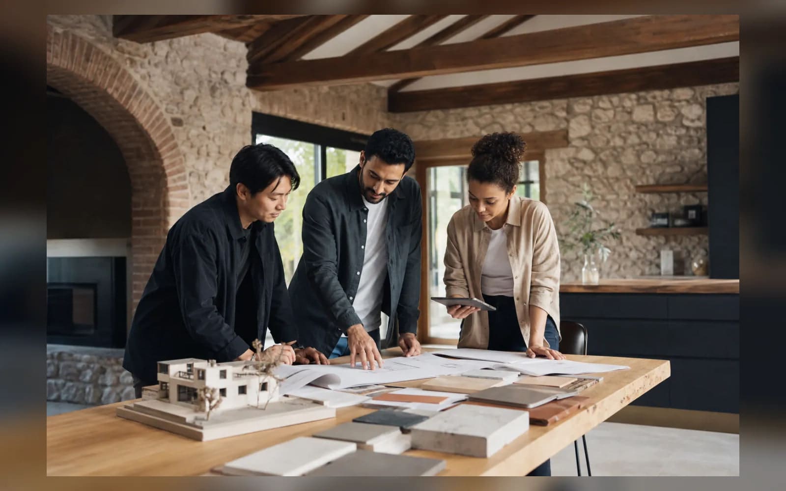 Concept image: Preconstruction at Stone and Beam Construction